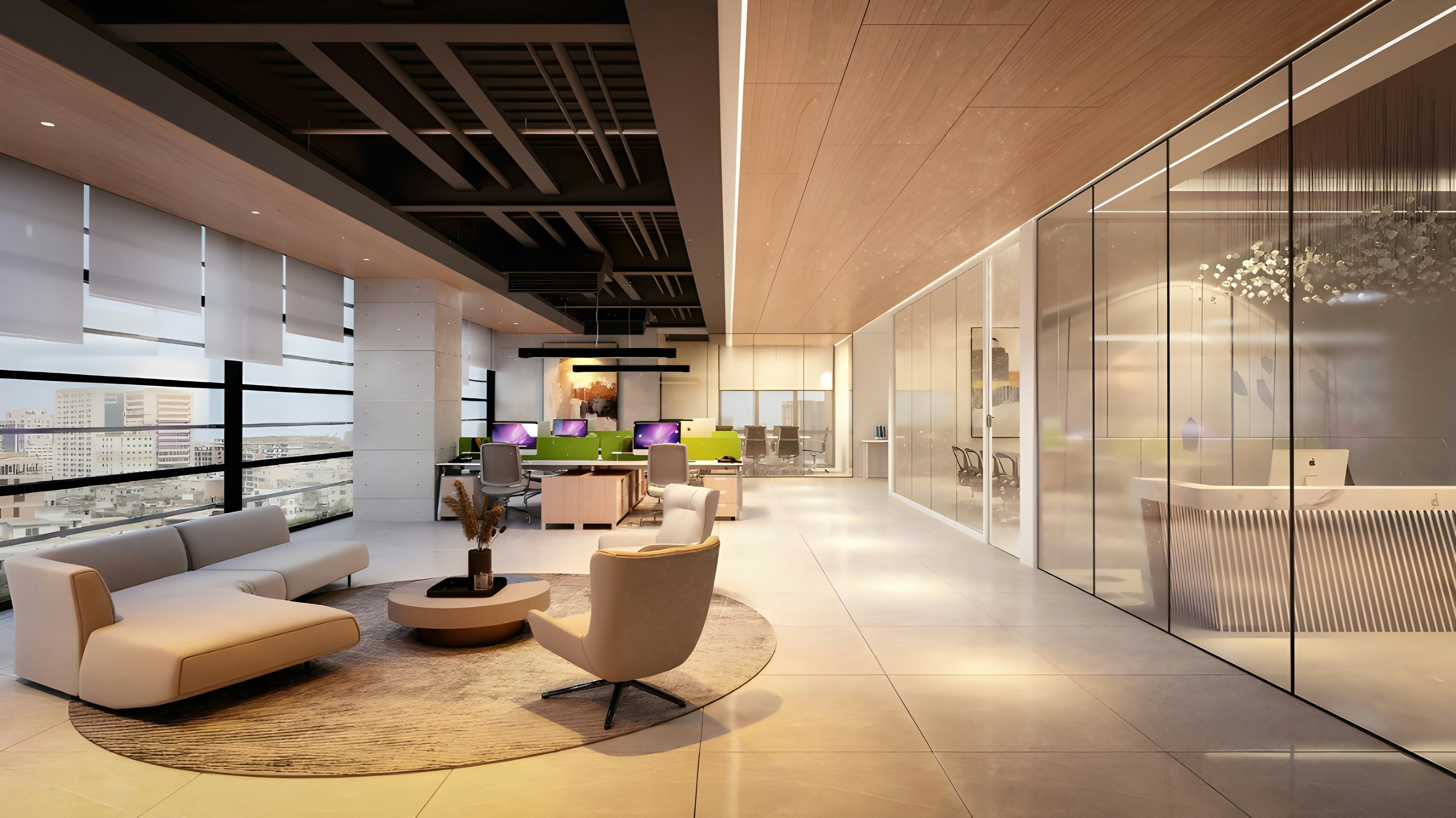 Executive business workspace